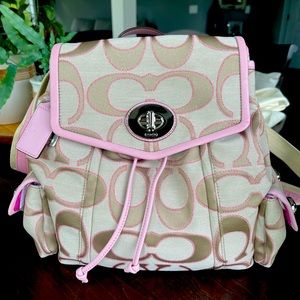 COACH Poppy Mini Backpack